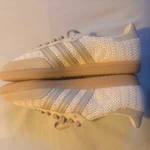 adidas Women's Athletic Sneakers in White and Beige